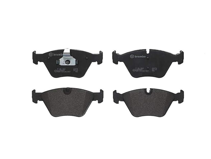 BREMBO P06042 Low-Met Front Disc Brake Pad Set of 4 BREMBO P06042 Low-Met Front Disc Brake Pad Set of 4