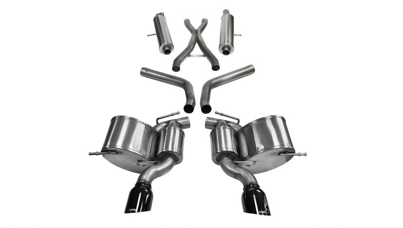 CORSA 14466BLK Cat-Back Exhaust System CORSA 14466BLK Cat-Back Exhaust System