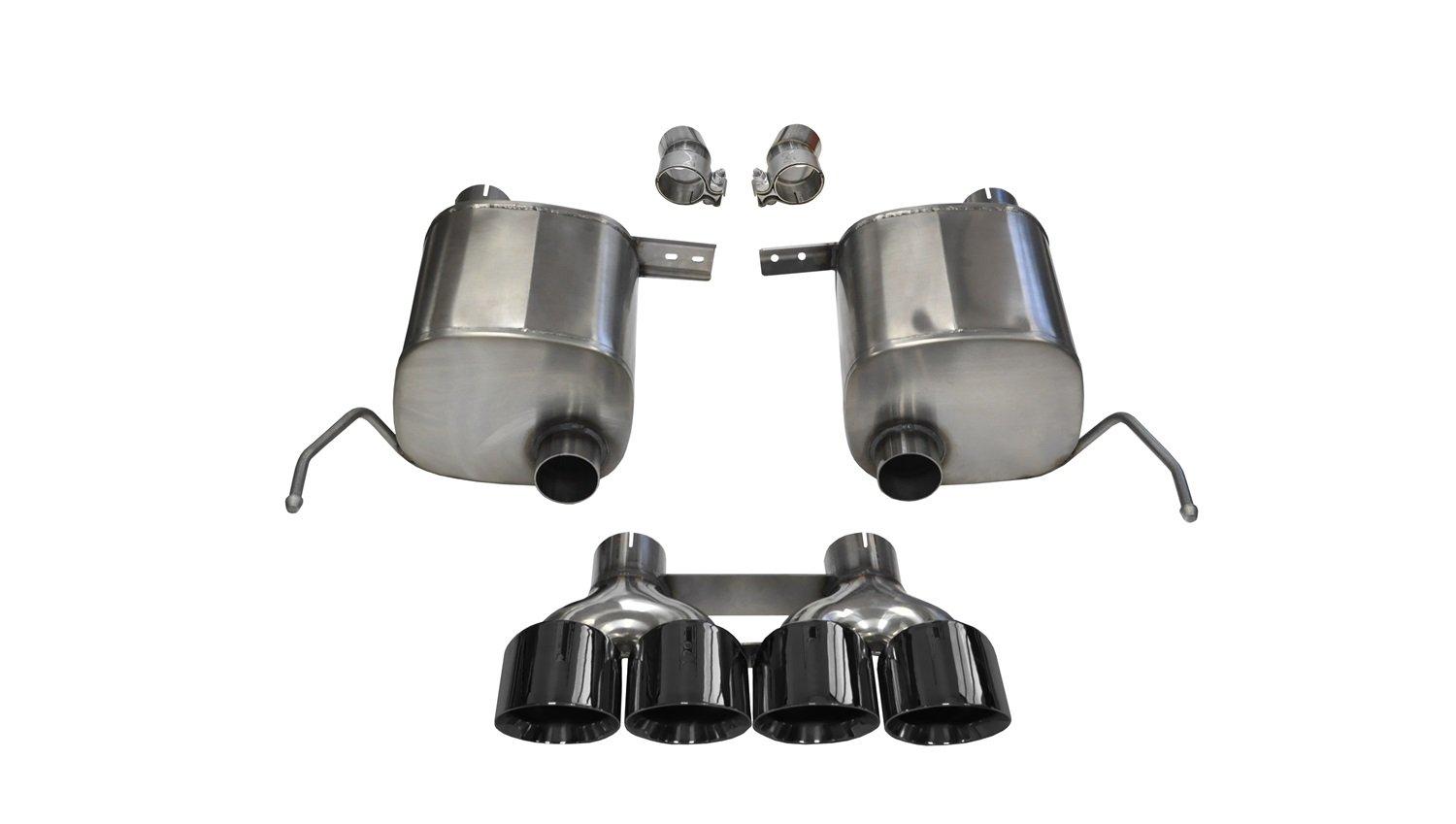 CORSA 14762BLK Valve-Back Exhaust System - High quality product image showing CORSA 14762BLK Valve-Back Exhaust System details and features CORSA 14762BLK Valve-Back Exhaust System - High quality product image showing CORSA 14762BLK Valve-Back Exhaust System details and features