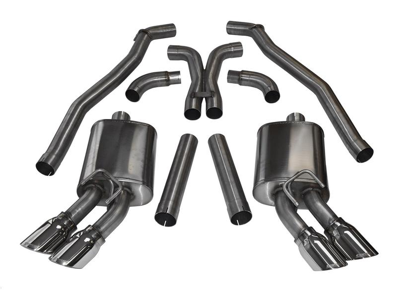 CORSA 14971 Cat-Back Exhaust System with X-Pipe CORSA 14971 Cat-Back Exhaust System with X-Pipe