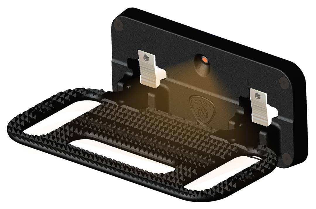 CARR 195001 Hd Mega Ladder Rack Step - Black - Chevy Express/Gmc Savana (Step Not Illuminated) - (Single) from The Twister Group CARR 195001 Hd Mega Ladder Rack Step - Black - Chevy Express/Gmc Savana (Step Not Illuminated) - (Single) - The Twister Group Tools product