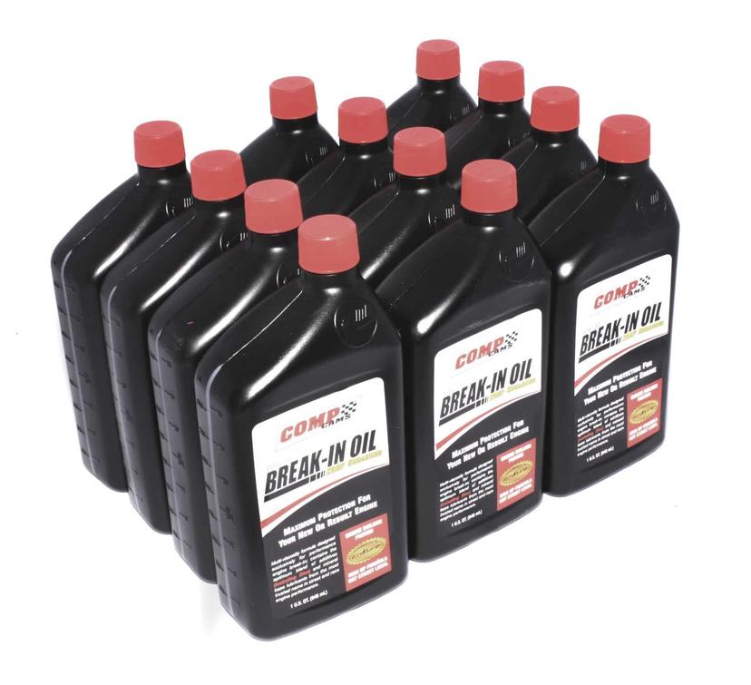 COMP CAMS 1590-12 12 Quarts of 10W-30 Break-In Engine Oil COMP CAMS 1590-12 12 Quarts of 10W-30 Break-In Engine Oil