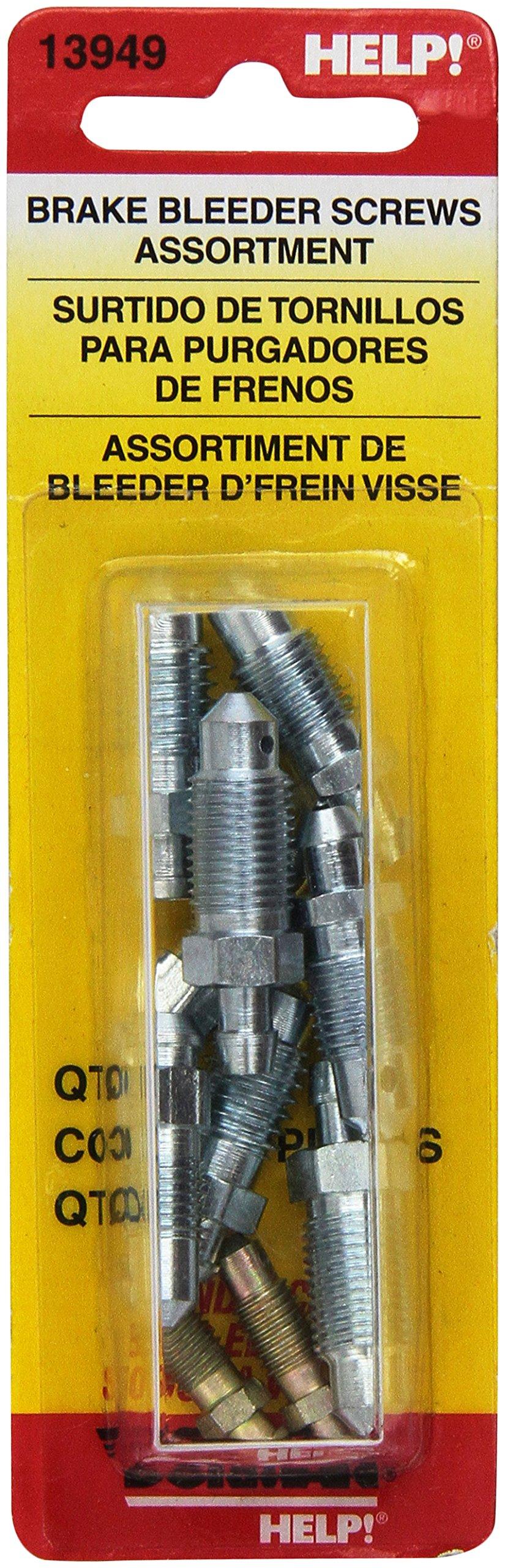 DORMAN 13949 Help! Bleeder Assortment - High quality product image showing DORMAN 13949 Help! Bleeder Assortment details and features DORMAN 13949 Help! Bleeder Assortment - High quality product image showing DORMAN 13949 Help! Bleeder Assortment details and features