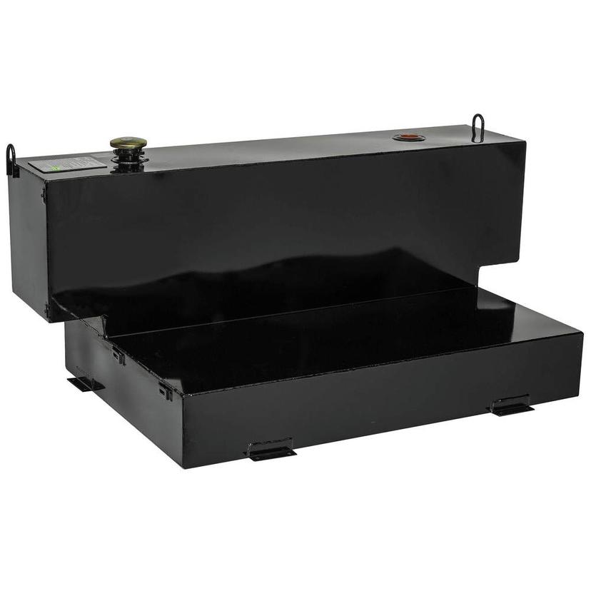 DELTA 498002 98 Gallon Black L-Shaped Steel Liquid Transfer Tank for Trucks for 4-Door Trucks DELTA 498002 98 Gallon Black L-Shaped Steel Liquid Transfer Tank for Trucks for 4-Door Trucks