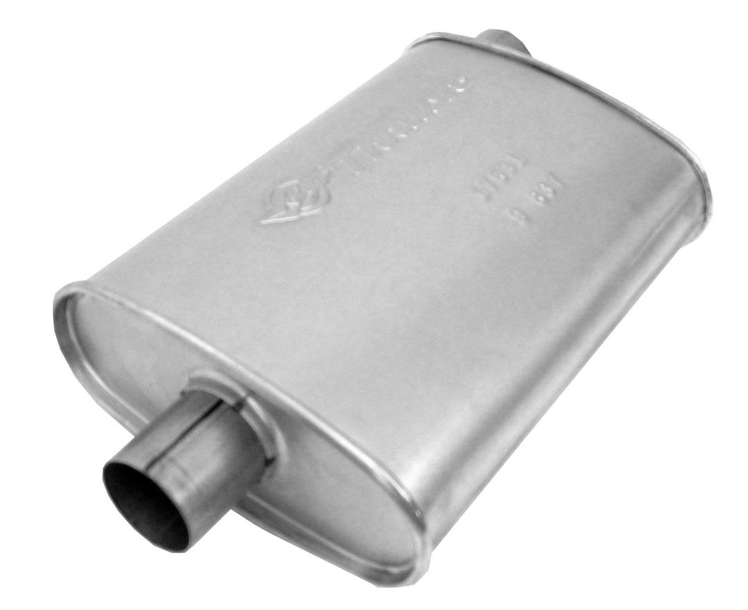 DYNOMAX 17631 Muffler Mellow Performance Tone Inlet 2.25 Pipe Connection Offset Outlet 2.25 Center from The Twister Group DYNOMAX 17631 Muffler Mellow Performance Tone Inlet 2.25 Pipe Connection Offset Outlet 2.25 Center - The Twister Group Tools product