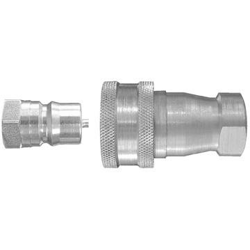 DAYCO 123970 Hydraulic Hose Quick Disconnect Coupling; Industrial Coupler Full Flow Poppet Type (Not For NH3); Factory Number QD15-6; 3/8 NPTF Thread; Steel - High quality product image showing DAYCO 123970 Hydraulic Hose Quick Disconnect Coupling; Industrial Coupler Full Flow Poppet Type (Not For NH3); Factory Number QD15-6; 3/8 NPTF Thread; Steel details and features DAYCO 123970 Hydraulic Hose Quick Disconnect Coupling; Industrial Coupler Full Flow Poppet Type (Not For NH3); Factory Number QD15-6; 3/8 NPTF Thread; Steel - High quality product image showing DAYCO 123970 Hydraulic Hose Quick Disconnect Coupling; Industrial Coupler Full Flow Poppet Type (Not For NH3); Factory Number QD15-6; 3/8 NPTF Thread; Steel details and features