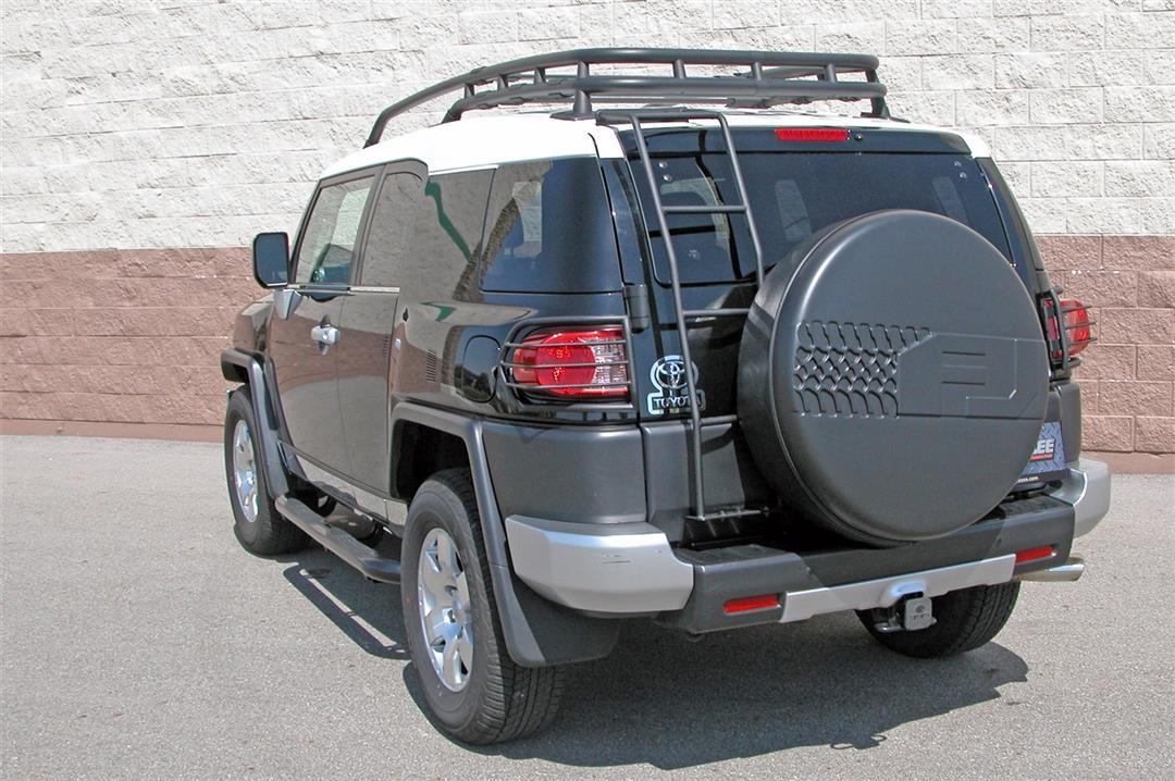 DEE ZEE 760611 DZUltraBlack FJ Cruiser Mounted Ladder - High quality product image showing DEE ZEE 760611 DZUltraBlack FJ Cruiser Mounted Ladder details and features DEE ZEE 760611 DZUltraBlack FJ Cruiser Mounted Ladder - High quality product image showing DEE ZEE 760611 DZUltraBlack FJ Cruiser Mounted Ladder details and features
