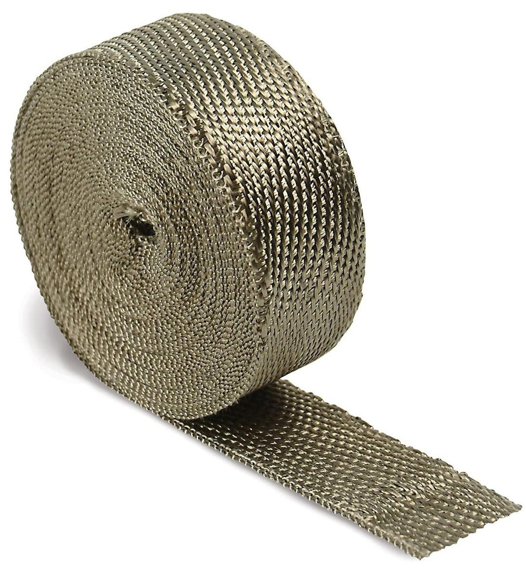 DESIGN ENG 10098 Titanium 2 INCH x 50FT Exhaust Heat Wrap Kit with LR Technology from The Twister Group DESIGN ENG 10098 Titanium 2 INCH x 50FT Exhaust Heat Wrap Kit with LR Technology - The Twister Group Tools product