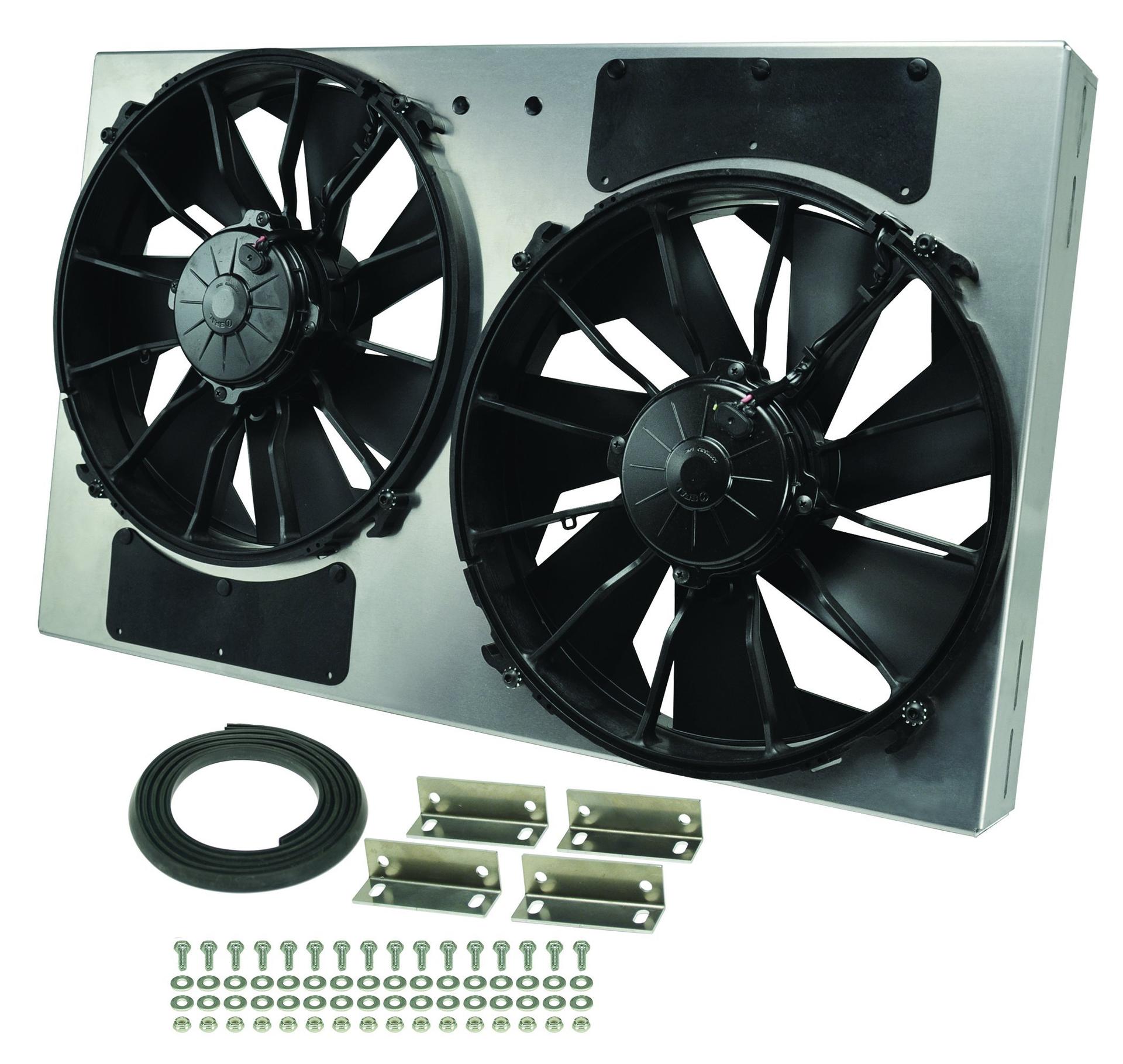 DERALE 16836 Performance Gray/Black High Output Dual Radiator Fan - High quality product image showing DERALE 16836 Performance Gray/Black High Output Dual Radiator Fan details and features DERALE 16836 Performance Gray/Black High Output Dual Radiator Fan - High quality product image showing DERALE 16836 Performance Gray/Black High Output Dual Radiator Fan details and features