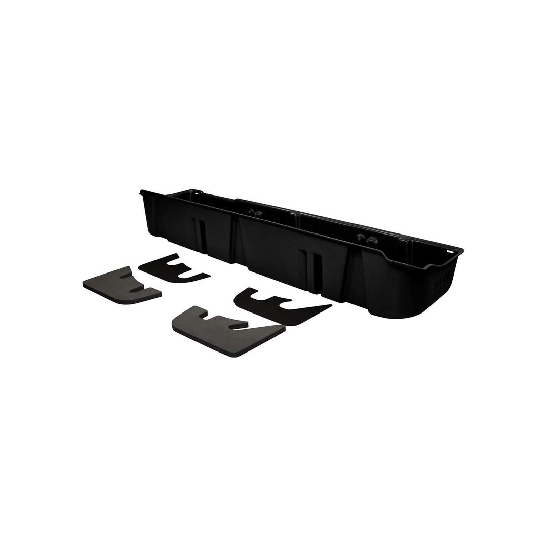 DU-HA 20075 Under Seat Storage fits 2009-2014 Ford F150 SuperCrew without Factory Subwoofer | Black Heavy-Duty Back Seat Organizer, Includes 2-Piece Dividers from The Twister Group DU-HA 20075 Under Seat Storage fits 2009-2014 Ford F150 SuperCrew without Factory Subwoofer | Black Heavy-Duty Back Seat Organizer, Includes 2-Piece Dividers - The Twister Group Tools product