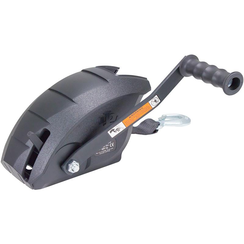 DUTTON 17027 DLx1500FC Pulling Winch, Full Cover, 20 ft Strap, 1500 lb Capacity from The Twister Group DUTTON 17027 DLx1500FC Pulling Winch, Full Cover, 20 ft Strap, 1500 lb Capacity - The Twister Group Tools product