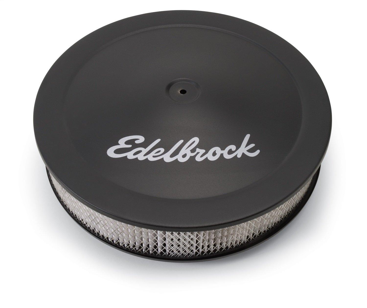 EDELBROCK 1223 Pro-Flo Black Finish 3 INCH Round Air Filter Element with 14 INCH Diameter - High quality product image showing EDELBROCK 1223 Pro-Flo Black Finish 3 INCH Round Air Filter Element with 14 INCH Diameter details and features EDELBROCK 1223 Pro-Flo Black Finish 3 INCH Round Air Filter Element with 14 INCH Diameter - High quality product image showing EDELBROCK 1223 Pro-Flo Black Finish 3 INCH Round Air Filter Element with 14 INCH Diameter details and features