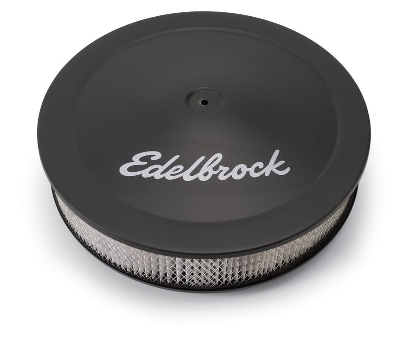 EDELBROCK 1223 Pro-Flo Black Finish 3 INCH Round Air Filter Element with 14 INCH Diameter EDELBROCK 1223 Pro-Flo Black Finish 3 INCH Round Air Filter Element with 14 INCH Diameter