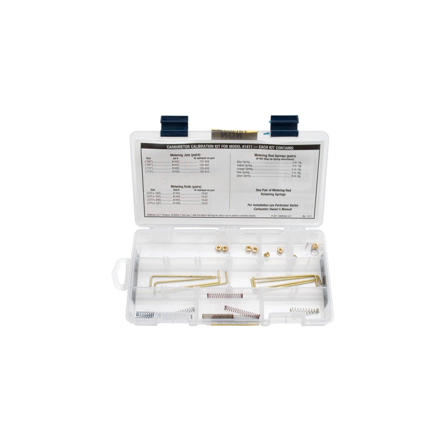 EDELBROCK 1489 Performance Series Carburetor Calibration Kit - High quality product image showing EDELBROCK 1489 Performance Series Carburetor Calibration Kit details and features EDELBROCK 1489 Performance Series Carburetor Calibration Kit - High quality product image showing EDELBROCK 1489 Performance Series Carburetor Calibration Kit details and features
