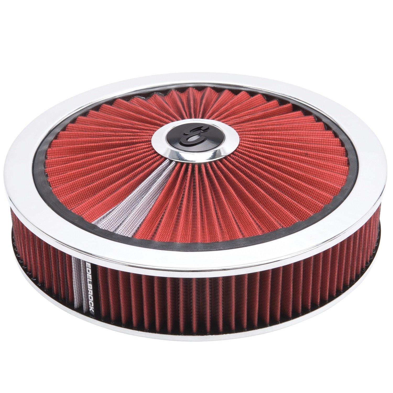 EDELBROCK 43660 Air Cleaner, Multi, One Size - High quality product image showing EDELBROCK 43660 Air Cleaner, Multi, One Size details and features EDELBROCK 43660 Air Cleaner, Multi, One Size - High quality product image showing EDELBROCK 43660 Air Cleaner, Multi, One Size details and features