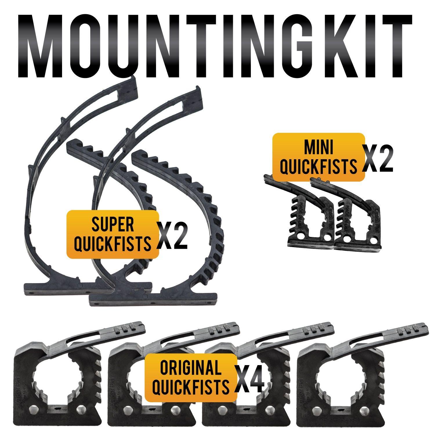 END OF ROAD 90010 QUICK FIST Clamp Mounting Kit - High quality product image showing END OF ROAD 90010 QUICK FIST Clamp Mounting Kit details and features END OF ROAD 90010 QUICK FIST Clamp Mounting Kit - High quality product image showing END OF ROAD 90010 QUICK FIST Clamp Mounting Kit details and features
