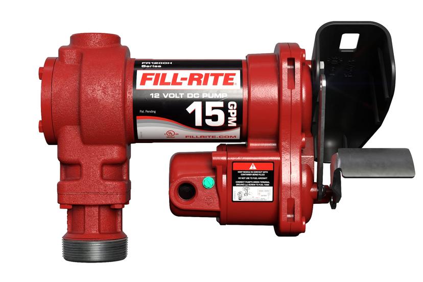FILL-RITE FR1204H 12 V 15 GPM Fuel Transfer Pump (Pump Only Model) | Gasoline, Diesel, Kerosene, Ethanol Blends, Methanol Blends, & Biodiesel FILL-RITE FR1204H 12 V 15 GPM Fuel Transfer Pump (Pump Only Model) | Gasoline, Diesel, Kerosene, Ethanol Blends, Methanol Blends, & Biodiesel