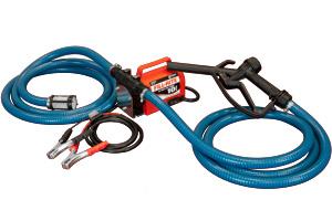 FILL-RITE FR1614 12V 10 GPM Portable Fuel Transfer Pump for Diesel and Antifreeze with Suction and Discharge Hoses FILL-RITE FR1614 12V 10 GPM Portable Fuel Transfer Pump for Diesel and Antifreeze with Suction and Discharge Hoses
