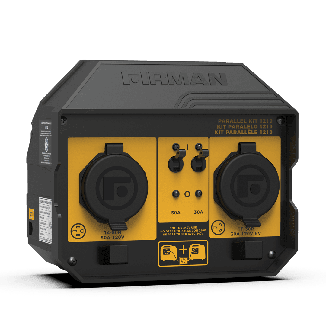 FIRMAN 1210 50A PORTABLE GENERATOR PARALLEL KIT - High quality product image showing FIRMAN 1210 50A PORTABLE GENERATOR PARALLEL KIT details and features FIRMAN 1210 50A PORTABLE GENERATOR PARALLEL KIT - High quality product image showing FIRMAN 1210 50A PORTABLE GENERATOR PARALLEL KIT details and features