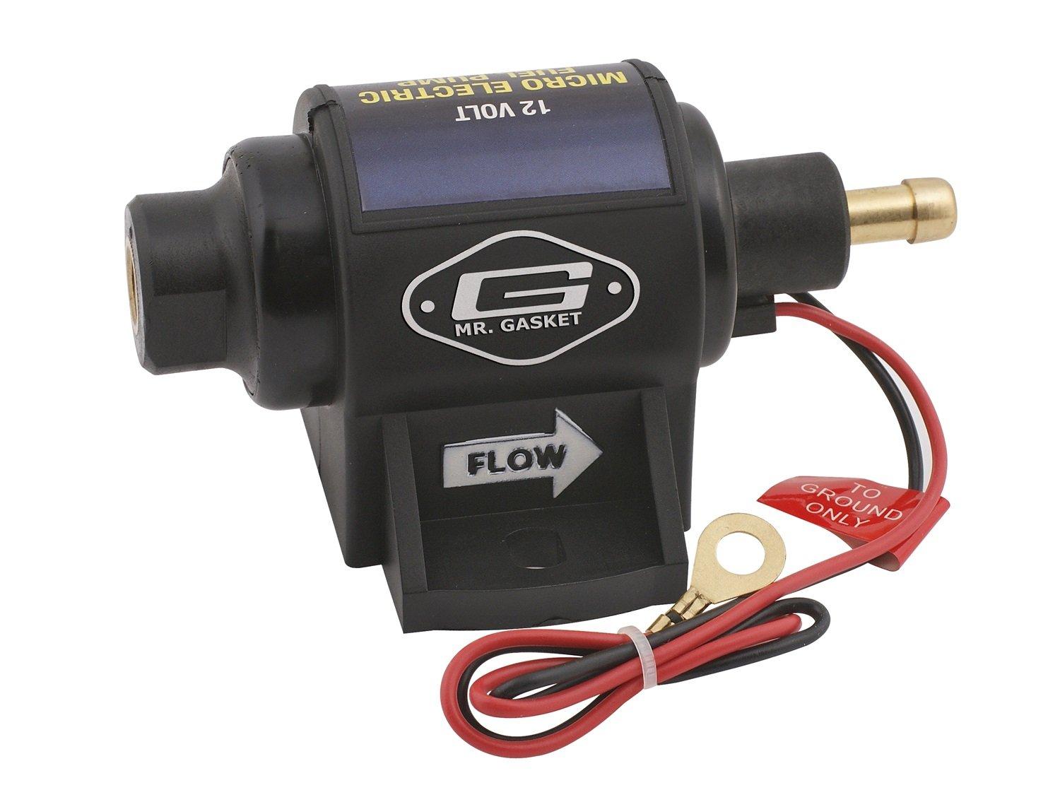 MR GASKET 12S Micro Electric Fuel Pump - High quality product image showing MR GASKET 12S Micro Electric Fuel Pump details and features MR GASKET 12S Micro Electric Fuel Pump - High quality product image showing MR GASKET 12S Micro Electric Fuel Pump details and features
