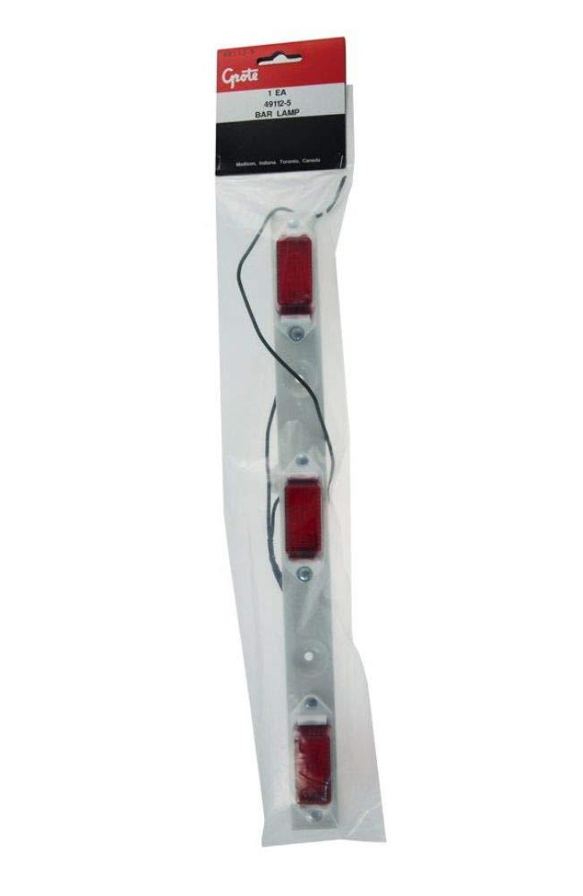 GROTE 49112-5 Economy Light Bar - Red - High quality product image showing GROTE 49112-5 Economy Light Bar - Red details and features GROTE 49112-5 Economy Light Bar - Red - High quality product image showing GROTE 49112-5 Economy Light Bar - Red details and features
