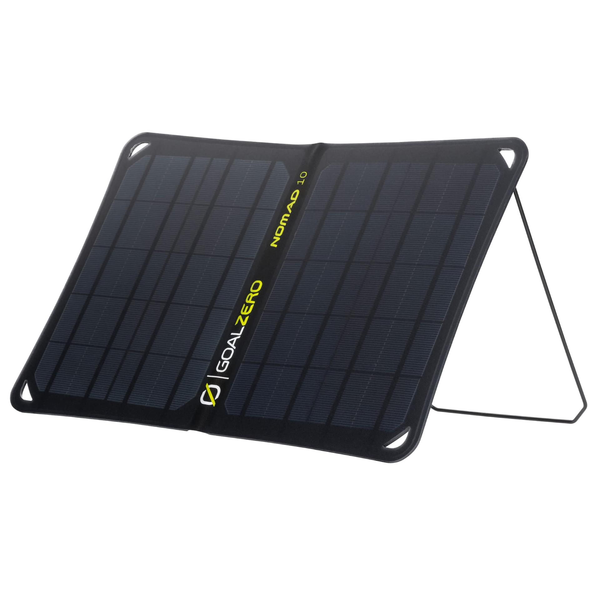 GOAL ZERO 11900 Nomad 10, Foldable Monocrystalline 10 Watt Solar Panel with USB Port, Portable Solar Panel Backpacking, Hiking and Travel. Lightweight Backpack Solar Panel Charger with Adjustable Kickstand - High quality product image showing GOAL ZERO 11900 Nomad 10, Foldable Monocrystalline 10 Watt Solar Panel with USB Port, Portable Solar Panel Backpacking, Hiking and Travel. Lightweight Backpack Solar Panel Charger with Adjustable Kickstand details and features GOAL ZERO 11900 Nomad 10, Foldable Monocrystalline 10 Watt Solar Panel with USB Port, Portable Solar Panel Backpacking, Hiking and Travel. Lightweight Backpack Solar Panel Charger with Adjustable Kickstand - High quality product image showing GOAL ZERO 11900 Nomad 10, Foldable Monocrystalline 10 Watt Solar Panel with USB Port, Portable Solar Panel Backpacking, Hiking and Travel. Lightweight Backpack Solar Panel Charger with Adjustable Kickstand details and features