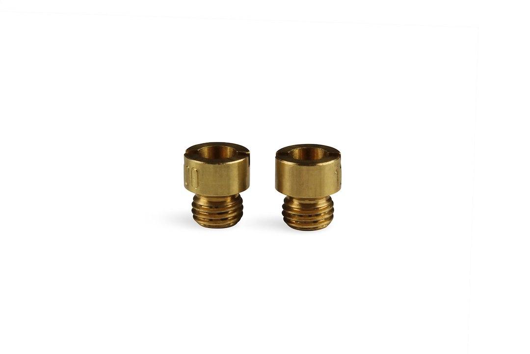 HOLLEY 122-55 JETS, For Use With Holley Carburetor; Gasoline; 0.054 Inch Hole Size; Brass; Set of 2 from The Twister Group HOLLEY 122-55 JETS, For Use With Holley Carburetor; Gasoline; 0.054 Inch Hole Size; Brass; Set of 2 - The Twister Group Tools product