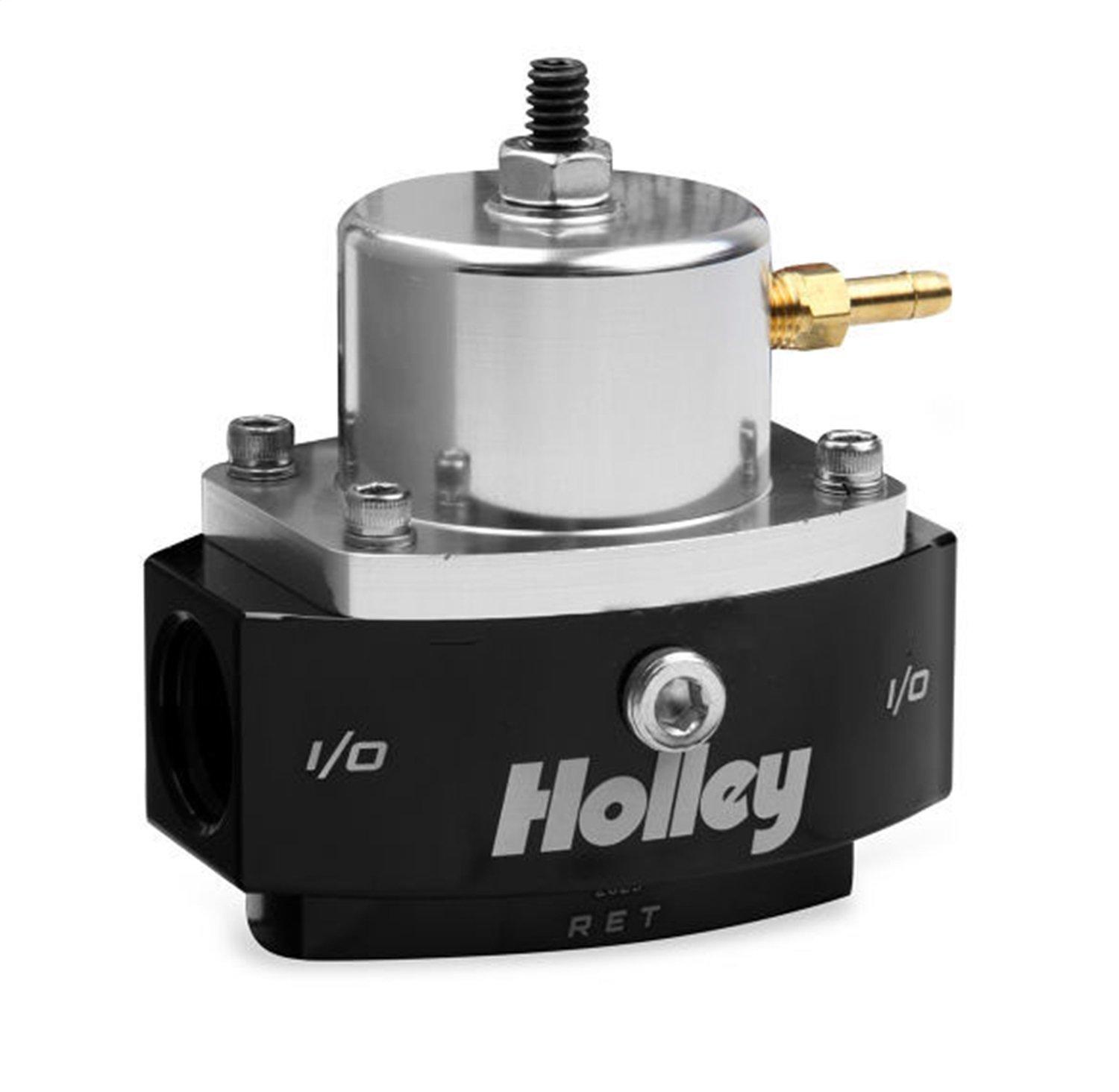 HOLLEY 12-880 Performance Adjustable Billet By-Pass Fuel Regulator, Black - High quality product image showing HOLLEY 12-880 Performance Adjustable Billet By-Pass Fuel Regulator, Black details and features HOLLEY 12-880 Performance Adjustable Billet By-Pass Fuel Regulator, Black - High quality product image showing HOLLEY 12-880 Performance Adjustable Billet By-Pass Fuel Regulator, Black details and features