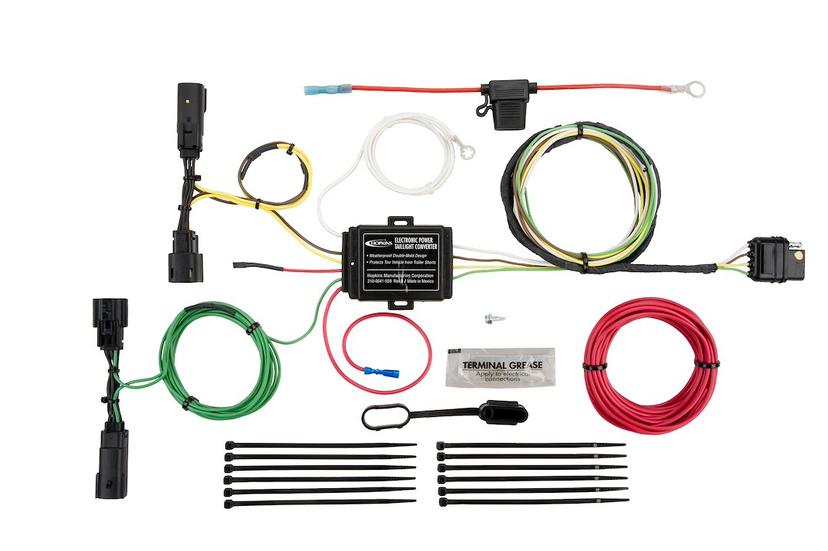 HOPKINS 11141164 CHEVY COLORADO W/O TOW WIRE, 4-Way Flat; With Dust Cover/ Cable Ties And Grease Packet HOPKINS 11141164 CHEVY COLORADO W/O TOW WIRE, 4-Way Flat; With Dust Cover/ Cable Ties And Grease Packet