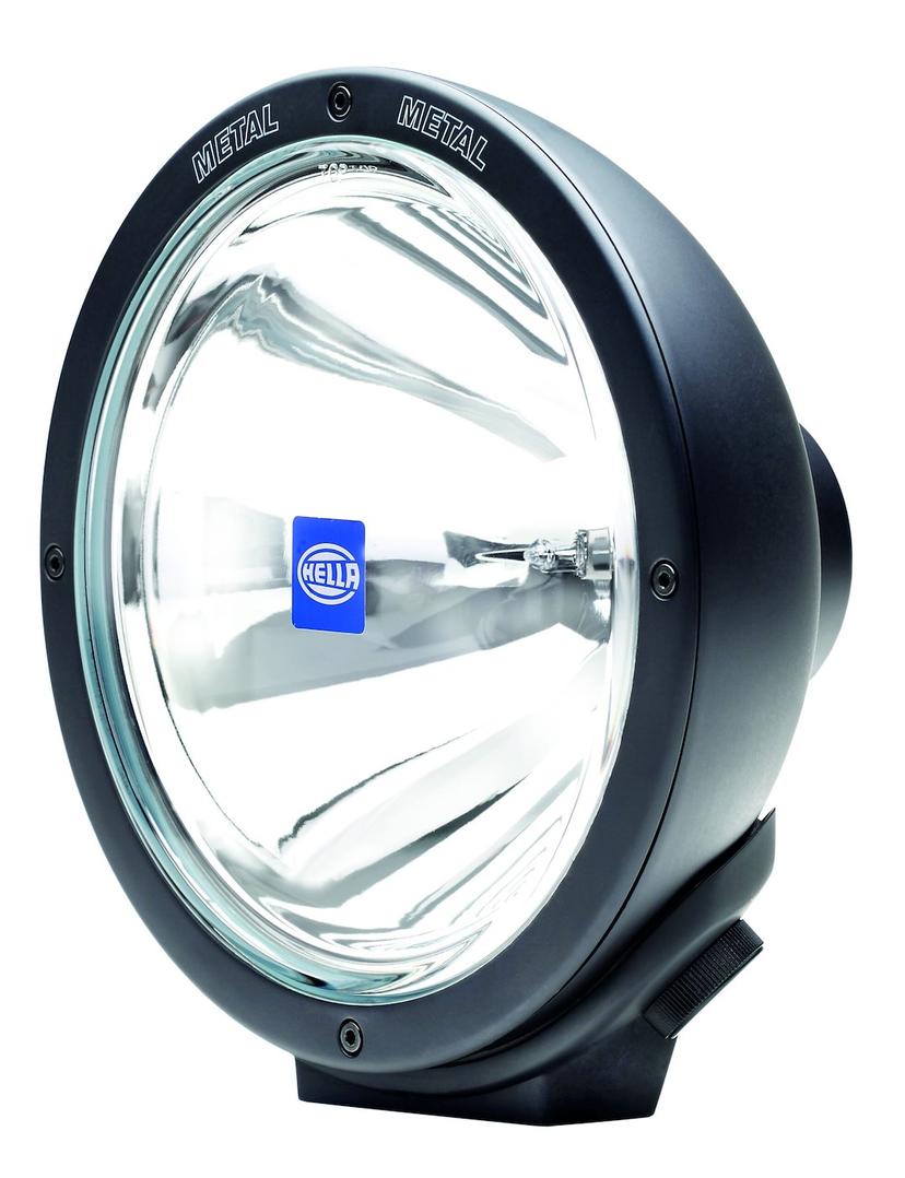 HELLA 007560951 LAMP RE 4000 P BEAM BLK H1 12V, Halogen Bulb; H1 Bulb; 8.81 Inch Round; 100 Watt; Spot Beam; Glass Lens; Matte Black Cast Zinc Housing HELLA 007560951 LAMP RE 4000 P BEAM BLK H1 12V, Halogen Bulb; H1 Bulb; 8.81 Inch Round; 100 Watt; Spot Beam; Glass Lens; Matte Black Cast Zinc Housing