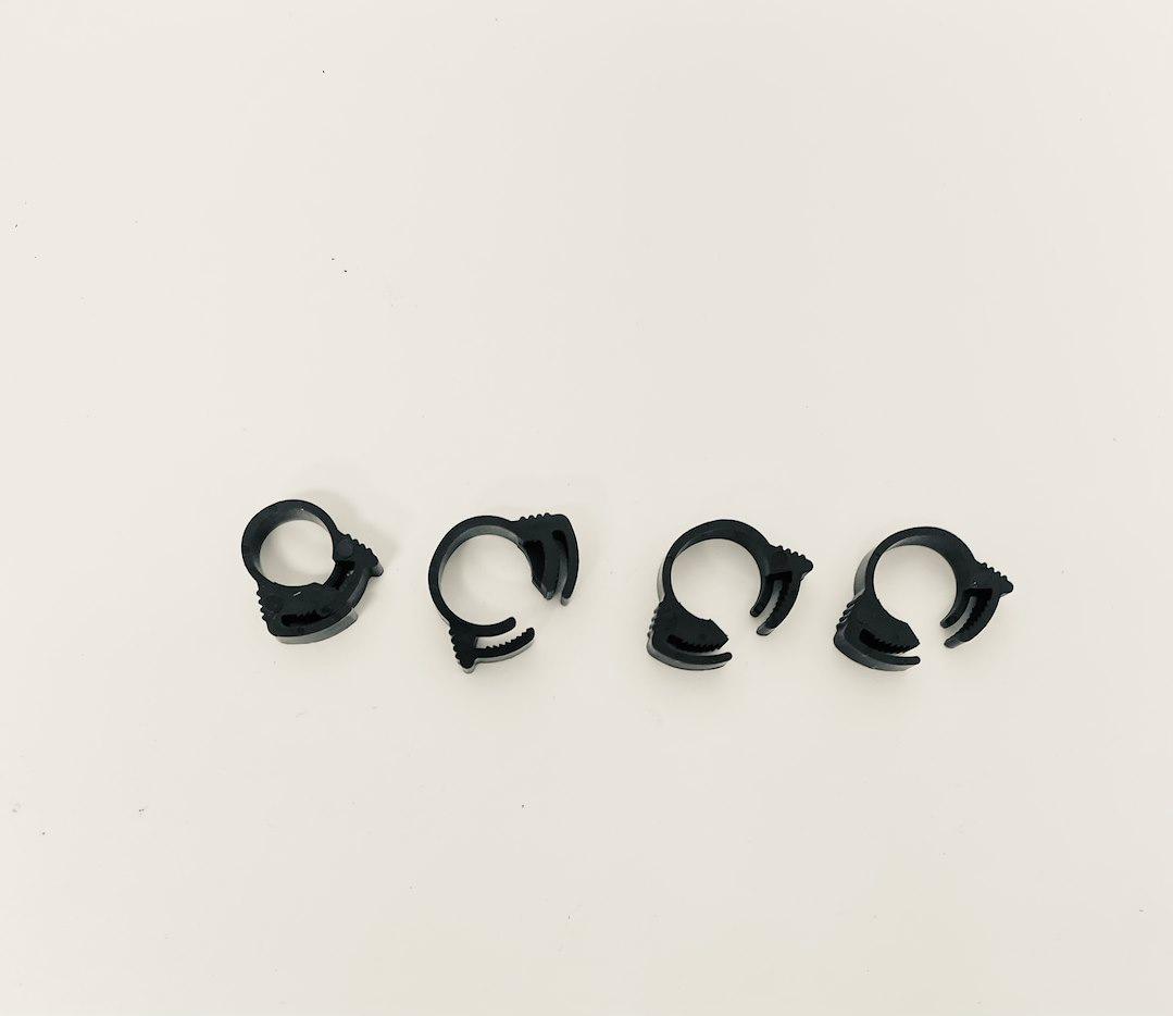 HELIX RACING 111-2222 100PK NYLON RATCHET CLAMPS 11/32, 0.34 Inch To 0.4 Inch Clamping Range; Ratchet Style; Black Nylon; Pack Of 100 from The Twister Group HELIX RACING 111-2222 100PK NYLON RATCHET CLAMPS 11/32, 0.34 Inch To 0.4 Inch Clamping Range; Ratchet Style; Black Nylon; Pack Of 100 - The Twister Group Tools product