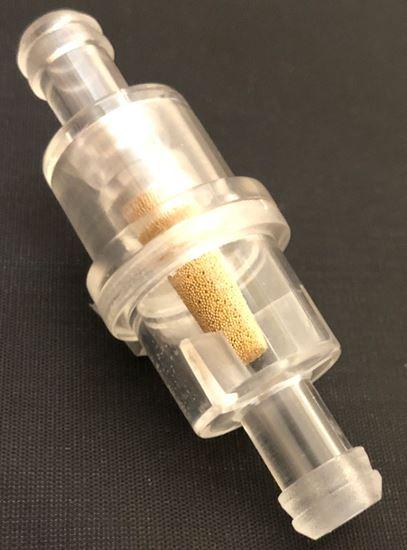 HELIX RACING 118-9019 FUEL FILTER 1/4FT (6MM) SMALL CYLI, Complete Assembly; In-Line; 1/4 Inch Inlet/Outlet; Small Cylinder Shape; 40 Micron Copper Pellet Sinter Element; Clear Housing; 440 To 450 Milliliter Per Minute Flow Rate; Single - High quality product image showing HELIX RACING 118-9019 FUEL FILTER 1/4FT (6MM) SMALL CYLI, Complete Assembly; In-Line; 1/4 Inch Inlet/Outlet; Small Cylinder Shape; 40 Micron Copper Pellet Sinter Element; Clear Housing; 440 To 450 Milliliter Per Minute Flow Rate; Single details and features HELIX RACING 118-9019 FUEL FILTER 1/4FT (6MM) SMALL CYLI, Complete Assembly; In-Line; 1/4 Inch Inlet/Outlet; Small Cylinder Shape; 40 Micron Copper Pellet Sinter Element; Clear Housing; 440 To 450 Milliliter Per Minute Flow Rate; Single - High quality product image showing HELIX RACING 118-9019 FUEL FILTER 1/4FT (6MM) SMALL CYLI, Complete Assembly; In-Line; 1/4 Inch Inlet/Outlet; Small Cylinder Shape; 40 Micron Copper Pellet Sinter Element; Clear Housing; 440 To 450 Milliliter Per Minute Flow Rate; Single details and features