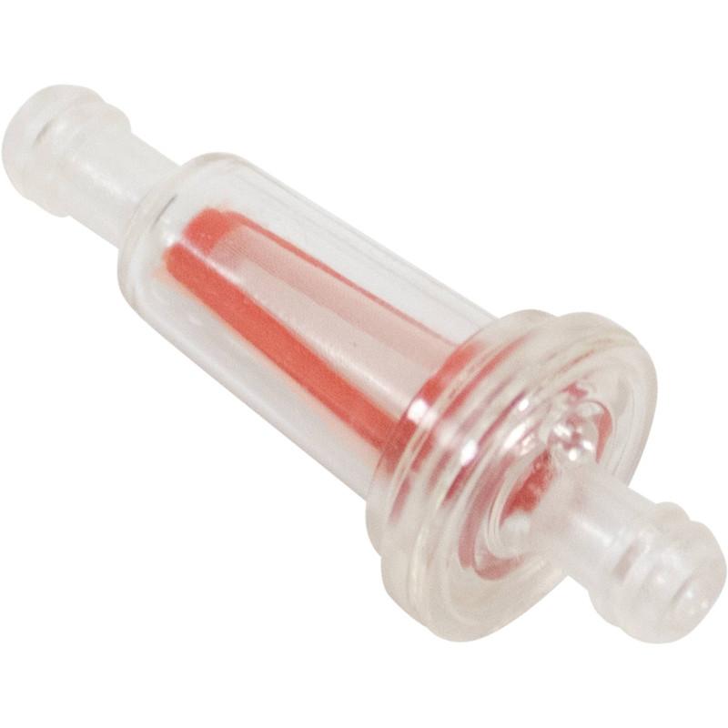 HELIX RACING 118-9021 1/4FT (6MM) FUEL FILTER CLEAR NYLON, Complete Assembly; In-Line; 1/4 Inch Inlet/Outlet; Red Nylon Mesh Screen Element; Clear Housing; Single - High quality product image showing HELIX RACING 118-9021 1/4FT (6MM) FUEL FILTER CLEAR NYLON, Complete Assembly; In-Line; 1/4 Inch Inlet/Outlet; Red Nylon Mesh Screen Element; Clear Housing; Single details and features HELIX RACING 118-9021 1/4FT (6MM) FUEL FILTER CLEAR NYLON, Complete Assembly; In-Line; 1/4 Inch Inlet/Outlet; Red Nylon Mesh Screen Element; Clear Housing; Single - High quality product image showing HELIX RACING 118-9021 1/4FT (6MM) FUEL FILTER CLEAR NYLON, Complete Assembly; In-Line; 1/4 Inch Inlet/Outlet; Red Nylon Mesh Screen Element; Clear Housing; Single details and features