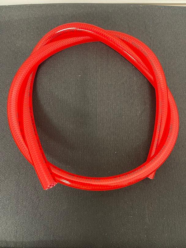 HELIX RACING 140-3103 1/4FT X 3FT. HIGH PRESSURE RED, For Powersport Applications; High Pressure Handles Up To 200 PSI; 3 Foot Length; 1/4 Inch Inner Diameter; Transparent Red; Nylon Interbraid Polyurethane from The Twister Group HELIX RACING 140-3103 1/4FT X 3FT. HIGH PRESSURE RED, For Powersport Applications; High Pressure Handles Up To 200 PSI; 3 Foot Length; 1/4 Inch Inner Diameter; Transparent Red; Nylon Interbraid Polyurethane - The Twister Group Tools product