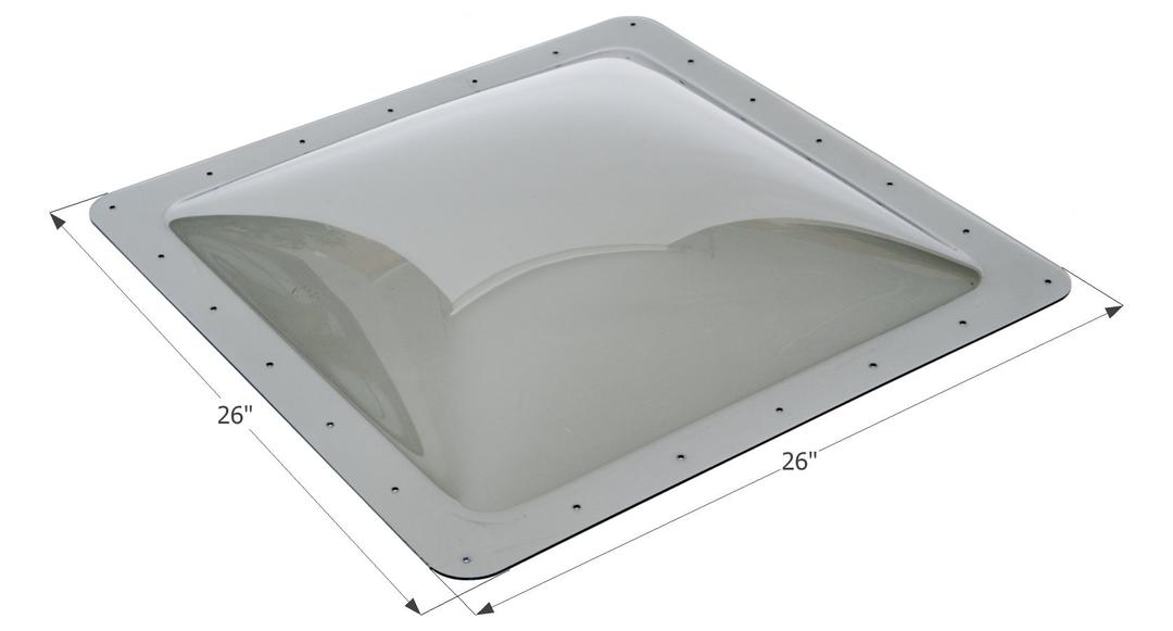 ICON 12121 RV Skylight SL2222-22 INCH x 22 INCH x 4 INCH, Smoke from The Twister Group ICON 12121 RV Skylight SL2222-22 INCH x 22 INCH x 4 INCH, Smoke - The Twister Group Tools product