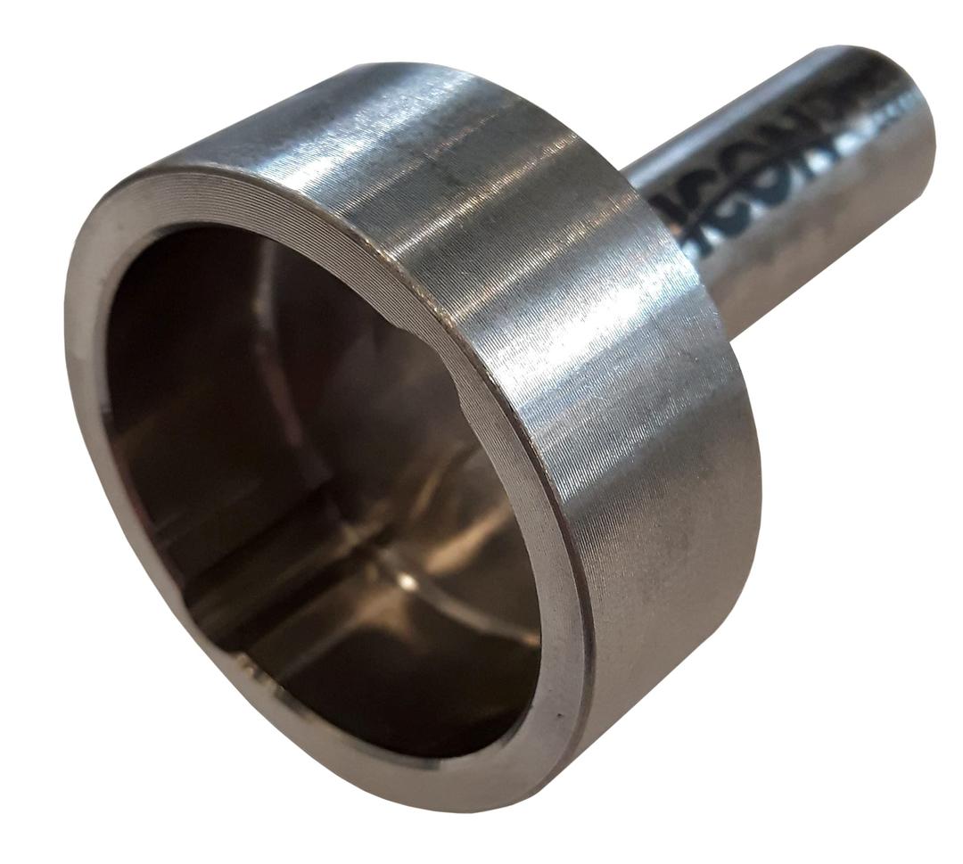 ICON 12479 Spin Weld Driver, Raised, 1 1/4 INCH Patch, 3/8 INCH & 1/2 INCH FTP from The Twister Group ICON 12479 Spin Weld Driver, Raised, 1 1/4 INCH Patch, 3/8 INCH & 1/2 INCH FTP - The Twister Group Tools product