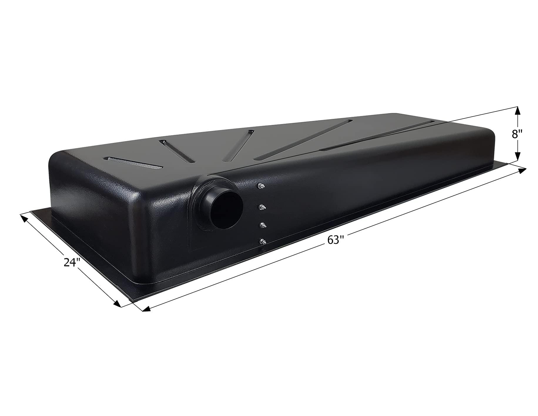 ICON 14309 Holding Tank, HT515-SD, 63x24x8, 34 Gal. - High quality product image showing ICON 14309 Holding Tank, HT515-SD, 63x24x8, 34 Gal. details and features ICON 14309 Holding Tank, HT515-SD, 63x24x8, 34 Gal. - High quality product image showing ICON 14309 Holding Tank, HT515-SD, 63x24x8, 34 Gal. details and features