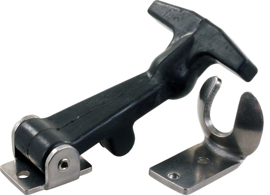 JR PRODUCTS 10875 Rubber Hood Latch, Black from The Twister Group JR PRODUCTS 10875 Rubber Hood Latch, Black - The Twister Group Tools product