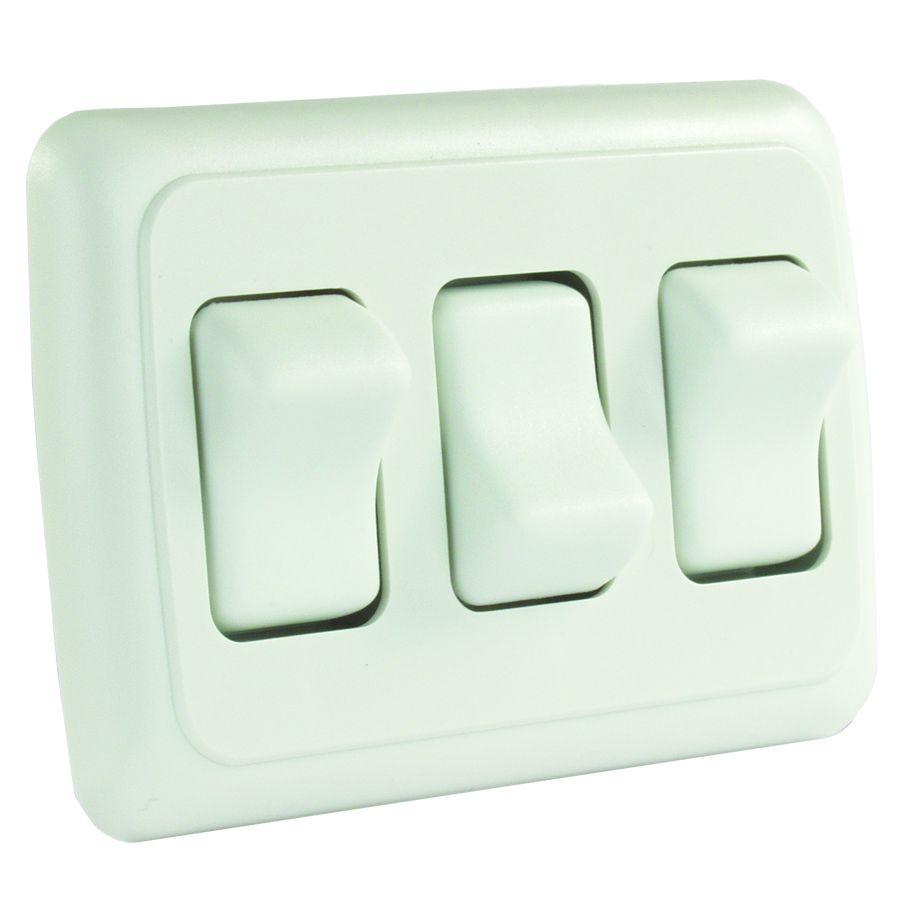 JR PRODUCTS 12025 White Triple SPST On-Off Switch with Bezel - High quality product image showing JR PRODUCTS 12025 White Triple SPST On-Off Switch with Bezel details and features JR PRODUCTS 12025 White Triple SPST On-Off Switch with Bezel - High quality product image showing JR PRODUCTS 12025 White Triple SPST On-Off Switch with Bezel details and features