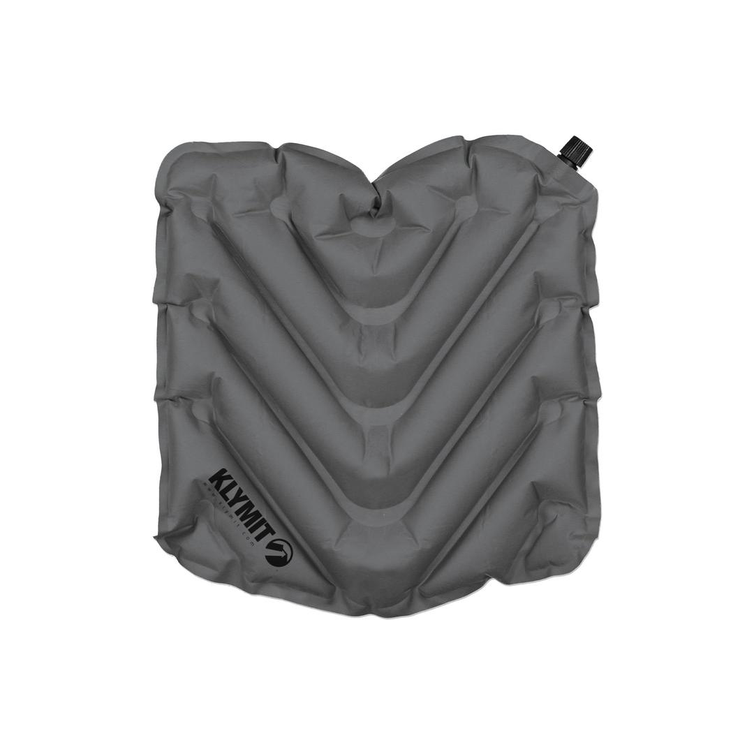 KLYMIT 12VSGR01B V Seat, Lightweight Inflatable Travel Cushion, Best for Camping, Bleachers, or Glassing Pad, Gray from The Twister Group KLYMIT 12VSGR01B V Seat, Lightweight Inflatable Travel Cushion, Best for Camping, Bleachers, or Glassing Pad, Gray - The Twister Group Tools product