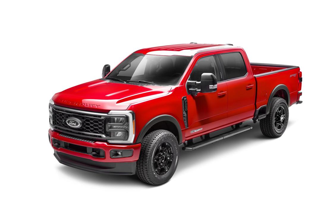 BUSHWACKER 20145-02 OE Style Front Fender Flares | 2-Piece Set, Black, Smooth Finish | Fits 2023-2024 Ford F-250 / F-350 from The Twister Group BUSHWACKER 20145-02 OE Style Front Fender Flares | 2-Piece Set, Black, Smooth Finish | Fits 2023-2024 Ford F-250 / F-350 - The Twister Group Tools product