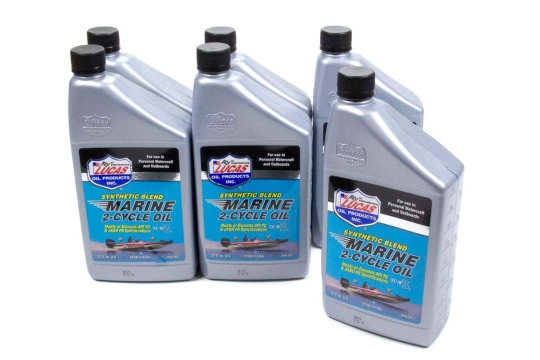 LUCAS OIL 10860 Synthetic Blend 2-Cycle Marine Oil - 1 Quart from The Twister Group LUCAS OIL 10860 Synthetic Blend 2-Cycle Marine Oil - 1 Quart - The Twister Group Tools product