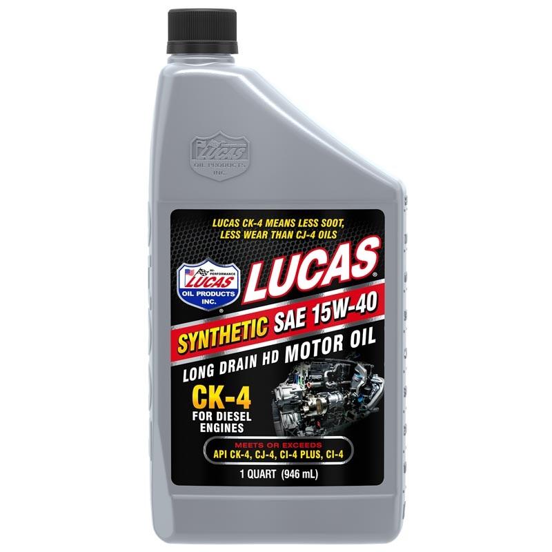 LUCAS OIL 11246 Synthetic SAE 15W-40 CK-4 Truck Oill, 1 Quart from The Twister Group LUCAS OIL 11246 Synthetic SAE 15W-40 CK-4 Truck Oill, 1 Quart - The Twister Group Tools product