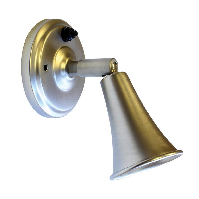 LASALLE BRISTOL 410135401401RT SPOT LIGHT 12V BRUSH NIC LASALLE BRISTOL 410135401401RT SPOT LIGHT 12V BRUSH NIC