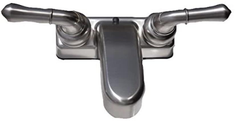 LASALLE BRISTOL 20377R300NABX Utopia Brushed Nickel Lavatory Faucet with Tea Pot Handles LASALLE BRISTOL 20377R300NABX Utopia Brushed Nickel Lavatory Faucet with Tea Pot Handles