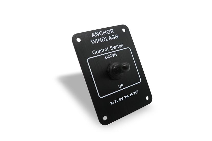 LEWMAR 0052519 Windlass Switch; Use To Control Up And Down Function Of Anchor Windlass; Toggle; 25 Amps; Single LEWMAR 0052519 Windlass Switch; Use To Control Up And Down Function Of Anchor Windlass; Toggle; 25 Amps; Single