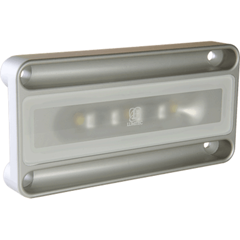 LUMITEC 101148 Nevis2 Engine Room Light, Brushed, White/Red, Surface Mount LUMITEC 101148 Nevis2 Engine Room Light, Brushed, White/Red, Surface Mount