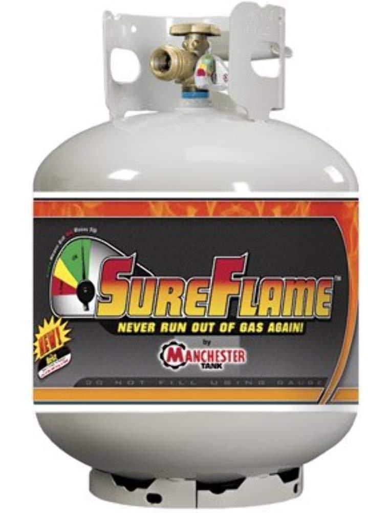MANCHESTER 10577 Sureflame OPD Cylinder with Gauge - 4.6 Gallon Capacity from The Twister Group MANCHESTER 10577 Sureflame OPD Cylinder with Gauge - 4.6 Gallon Capacity - The Twister Group Tools product