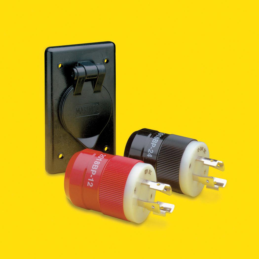 MARINCO 2018PKG 4-Wire 12/24V Trolling Motor Plug & Charging System Package from The Twister Group MARINCO 2018PKG 4-Wire 12/24V Trolling Motor Plug & Charging System Package - The Twister Group Tools product