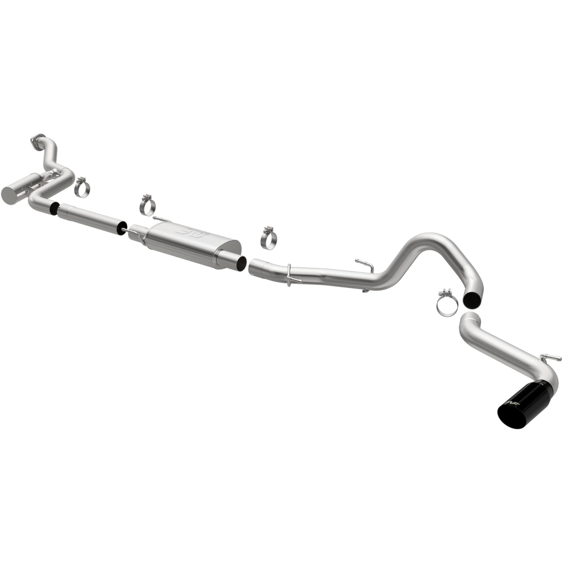 MAGNAFLOW 19680 Exhaust System Cat-Back, SPEQ Series, For 2024 Toyota Tacoma 2.4L, Single Driver Side Rear Exit Style - High quality product image showing MAGNAFLOW 19680 Exhaust System Cat-Back, SPEQ Series, For 2024 Toyota Tacoma 2.4L, Single Driver Side Rear Exit Style details and features MAGNAFLOW 19680 Exhaust System Cat-Back, SPEQ Series, For 2024 Toyota Tacoma 2.4L, Single Driver Side Rear Exit Style - High quality product image showing MAGNAFLOW 19680 Exhaust System Cat-Back, SPEQ Series, For 2024 Toyota Tacoma 2.4L, Single Driver Side Rear Exit Style details and features